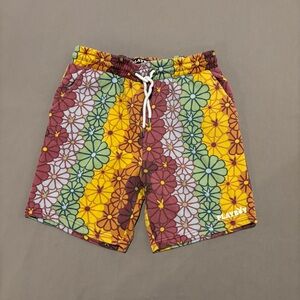Playboy Floral Shorts Multicolor Medium 30x6 Drawstrings Casual Party‎ Gym